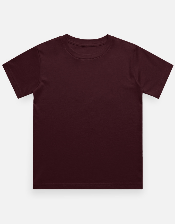 Boy's Crew Neck T-Shirt | Royal Colors - Image 3