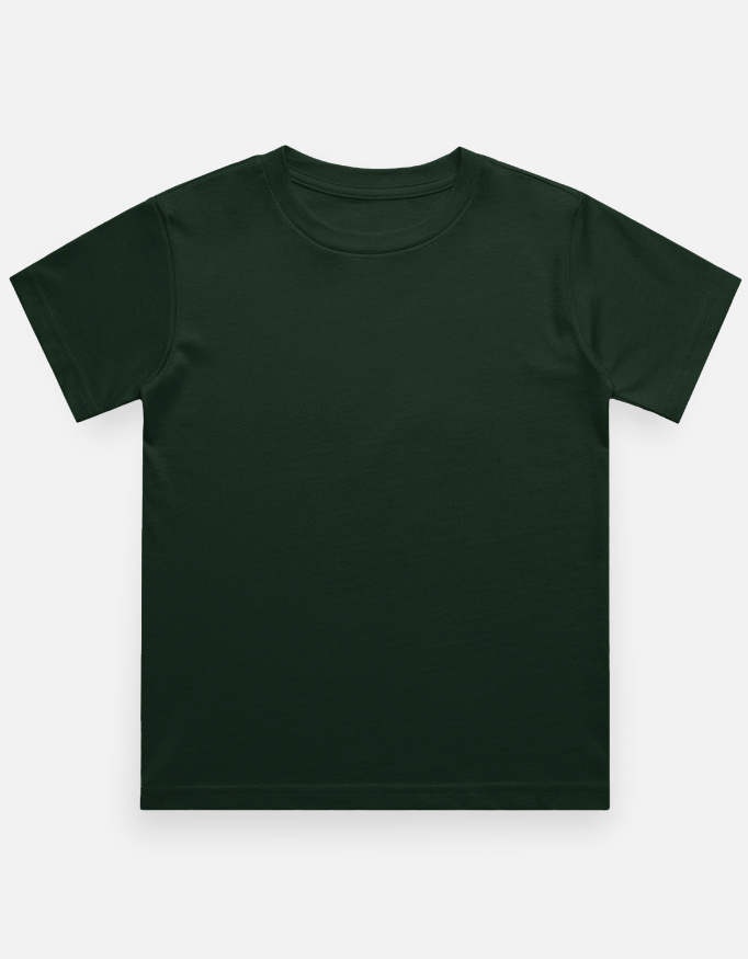 Boy's Crew Neck T-Shirt | Royal Colors - Image 2