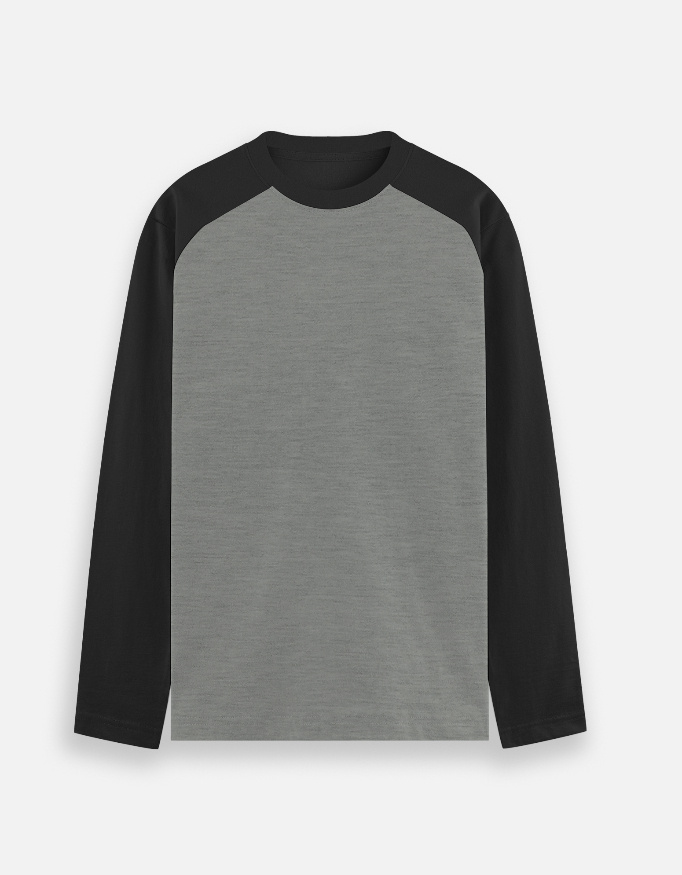 Unisex Raglan T-Shirt Plain - Image 5