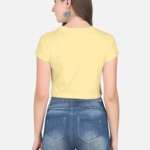 Women Crop Top Plain