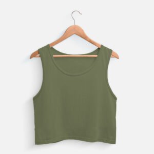 Crop Tank Plain Women